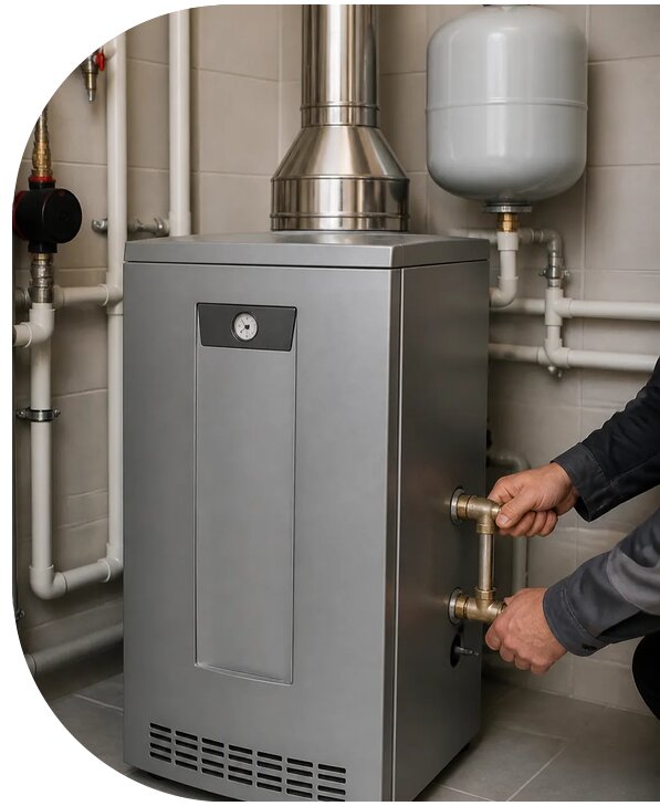Монтаж напольного котла в Алейске от 15467 р. | АПаруса-Лук